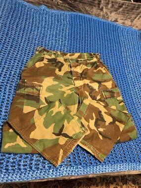 Women’s Camo Cargo Pants - Green/Brown Camouflage